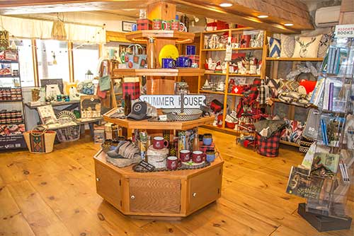 Woodland Gift Shop at Summer House Park in Miller Lake